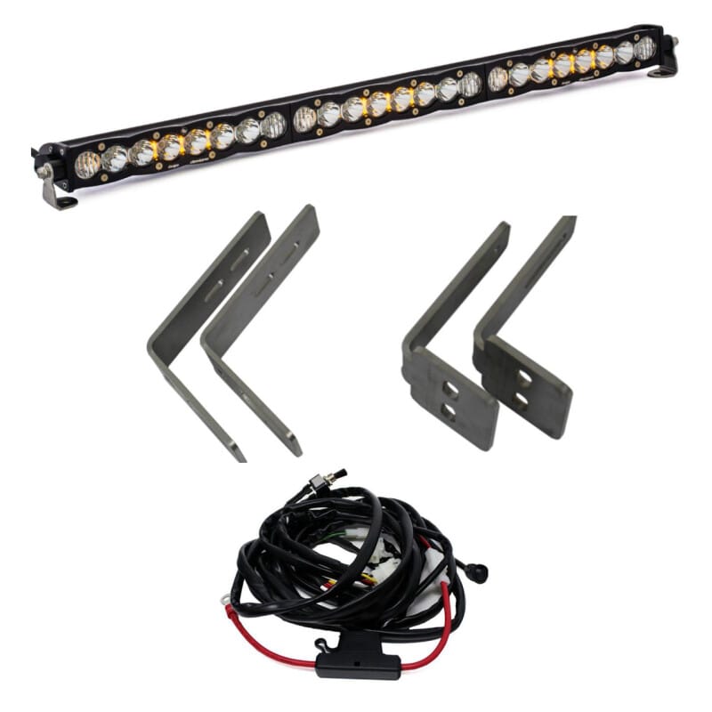 Baja Designs — Baja Designs 11-16 Ford Super Duty S8 Series 30in Grille LED Light Bar Kit
