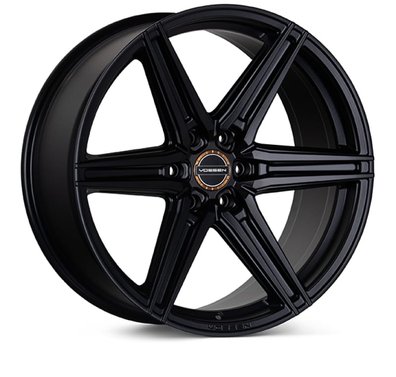 Vossen — Vossen HF6-2 22x9.5 / 6x139.7 / ET20 / Deep Face / 106.1 - Satin Black Wheel