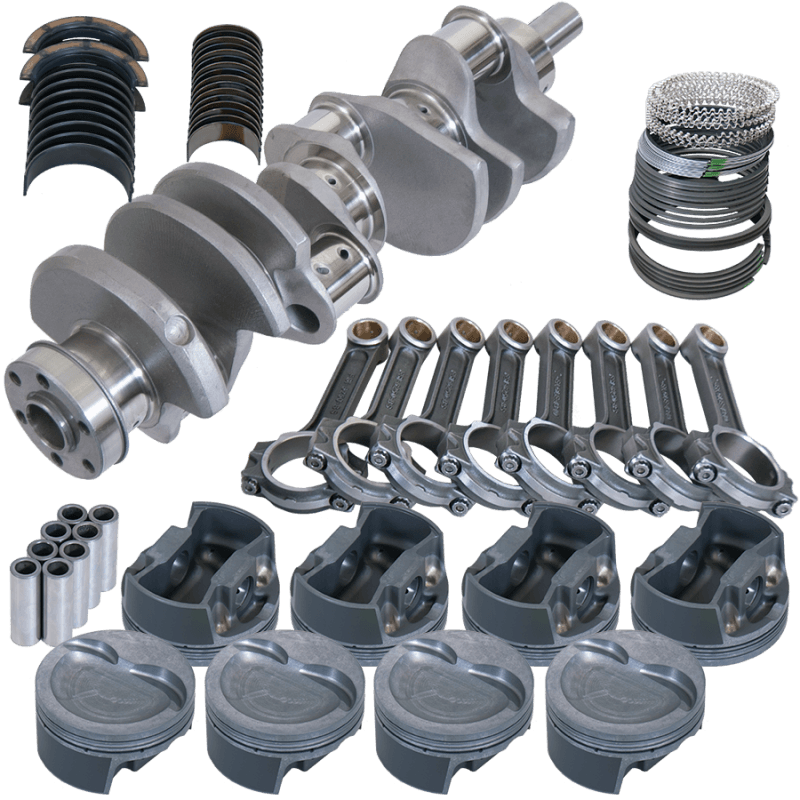Eagle — Eagle Ford 351W 4.000in Crank 6.250in I-Beam Rods -26cc Inv Dome 4.125in Pistons Rotating Assembly
Pro Street Assembly
