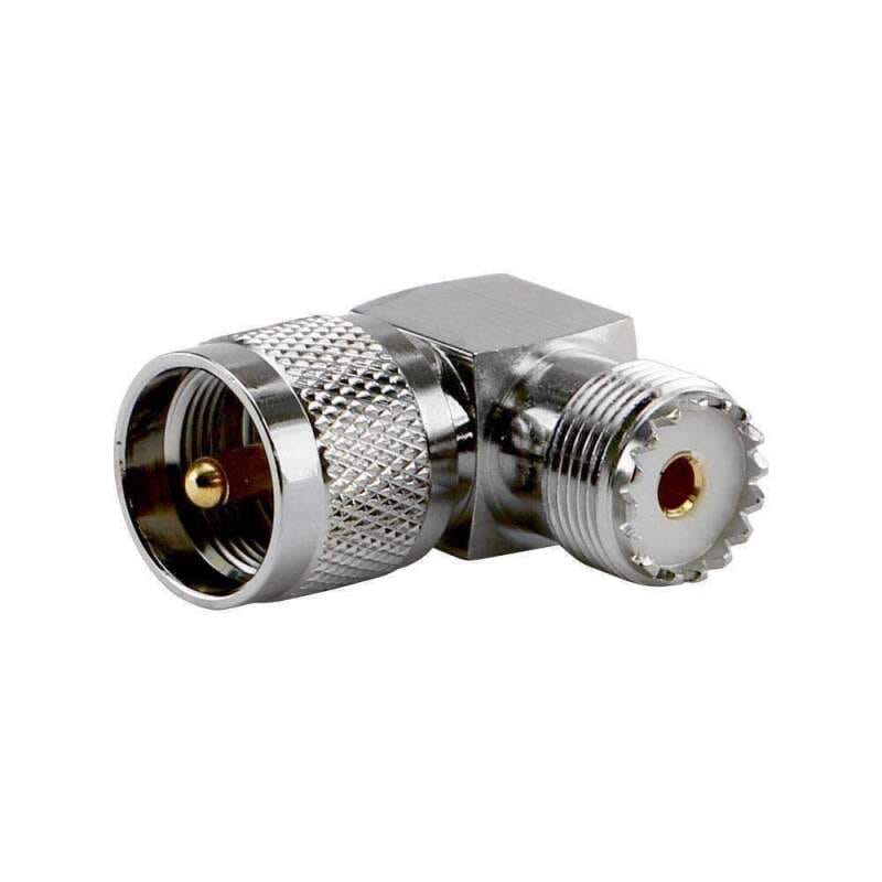 Rugged Radios — Rugged Radios Right Angle UHF Antenna Connector