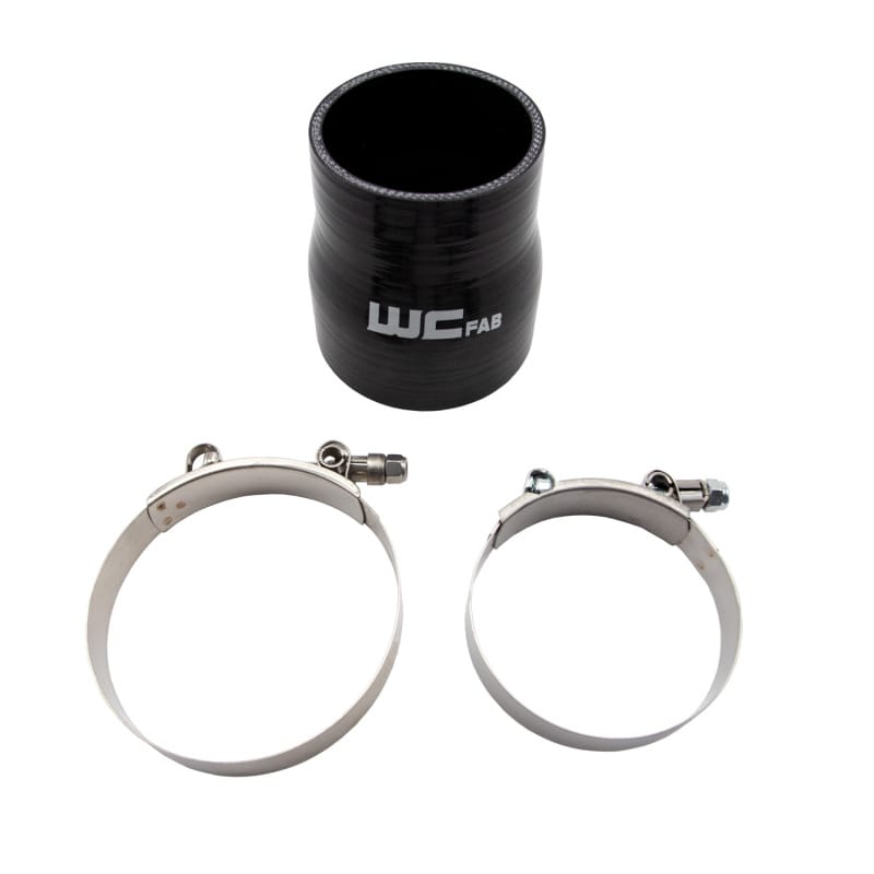 Wehrli — Wehrli 3in x 3.5in ID Straight Reducer x 4in Long Silicone Boot & Clamp Kit
3 to 3.5x4 Bt&Clamps