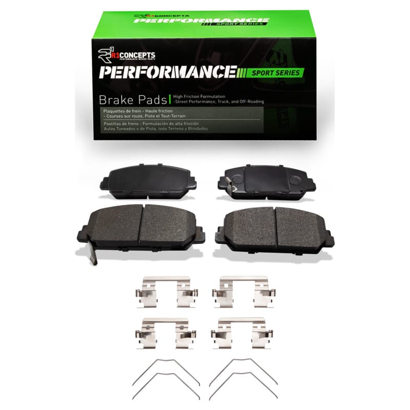 R1 Concepts — R1 13-22 Acura ILX Front Performance Sport Pads & Hardware Kit
R1 Performance Sport