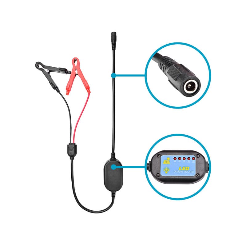Antigravity Batteries — Antigravity 12V Solar Battery Charger (For 12V Lithium or Lead/Acid)
