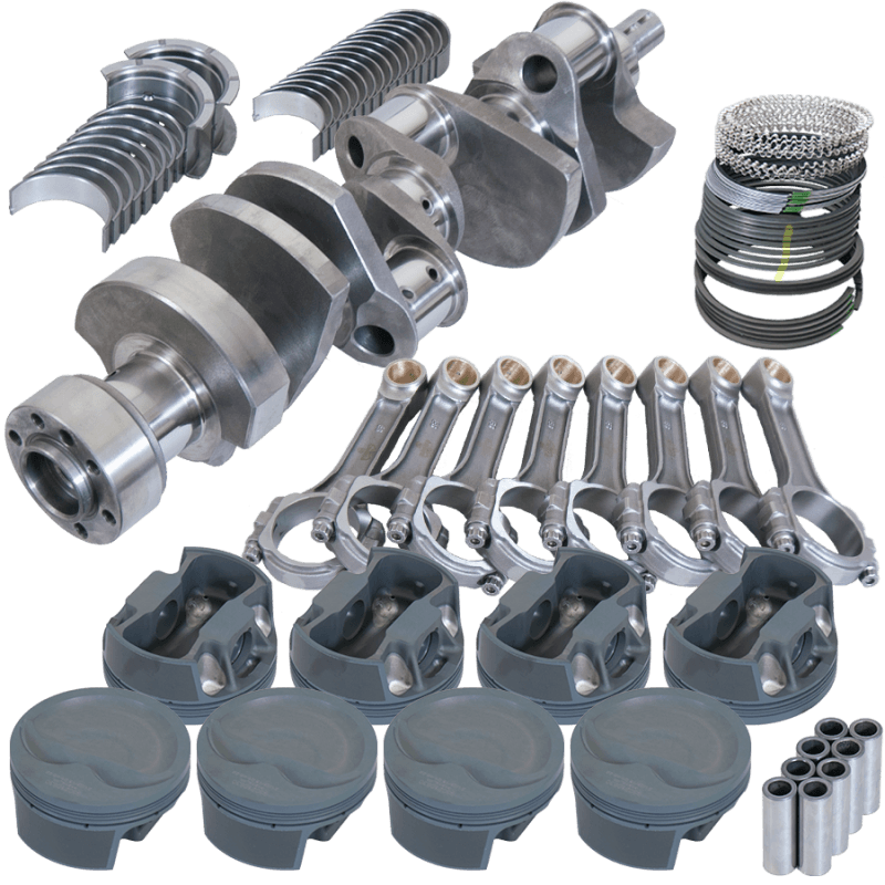 Eagle — Eagle Chevy LT1350 1Pc 3.750in Crank 6.000in I-Beam Rods -16cc 4.030in Pistons Rotating Assembly
Street & Strip Assy