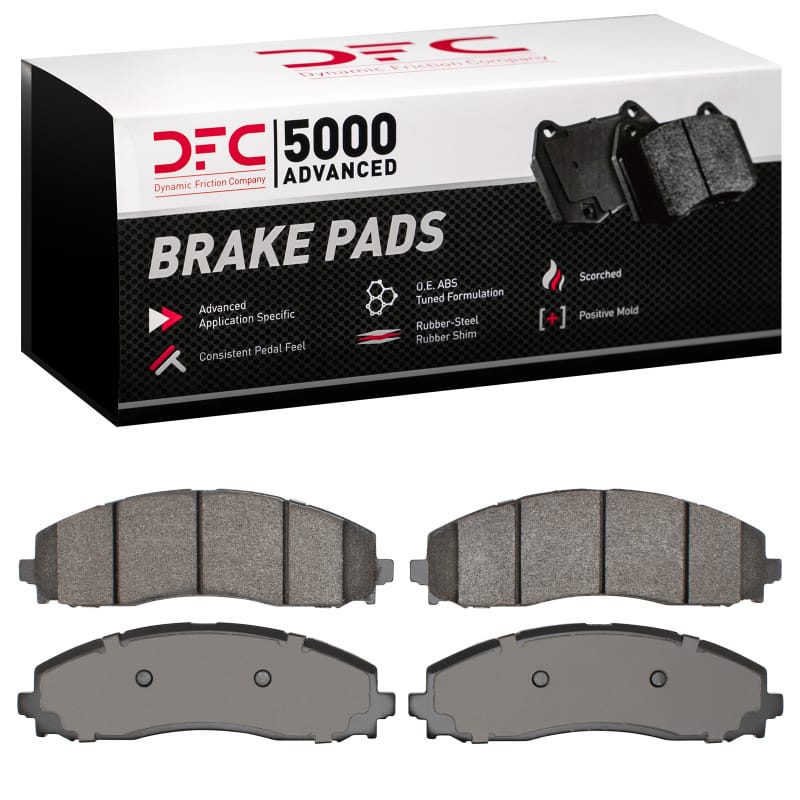 DFC — DFC 23-25 Ford F-250 2WD (Super Duty) Rear 5000 Advanced Semi Metallic Brake Pads