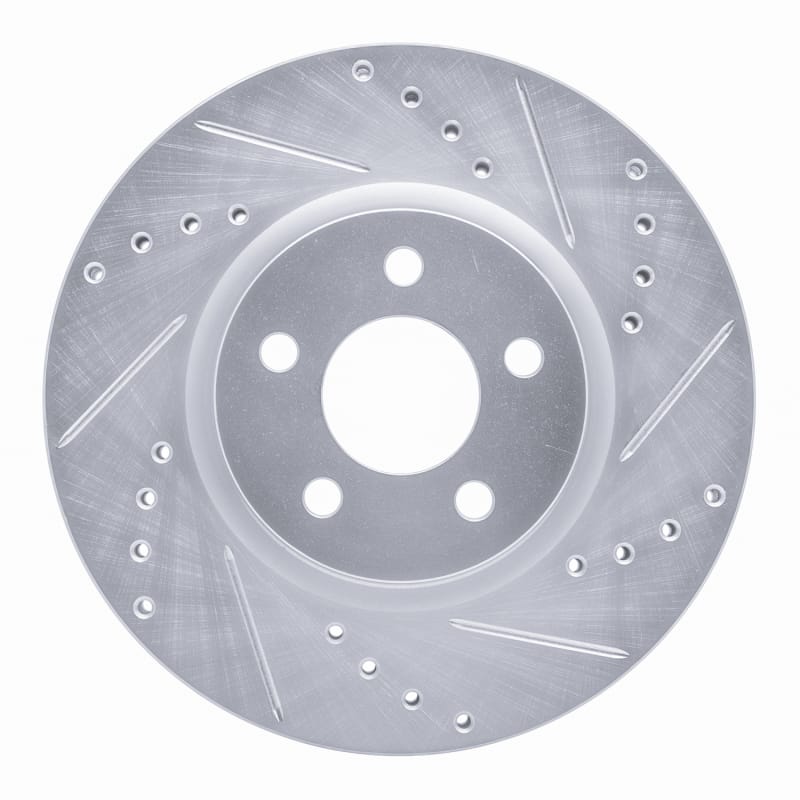 R1 Concepts — R1 03-09 Chrysler PT Cruiser Front Right Drilled & Slotted Silver Brake Rotor
R1 Brake Rotor Drill