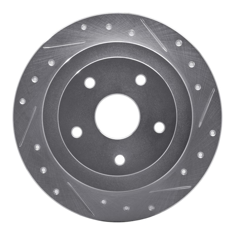 R1 Concepts — R1 92-97 Subaru SVX Rear Right Drilled & Slotted Silver Brake Rotor
R1 Brake Rotor Drill
