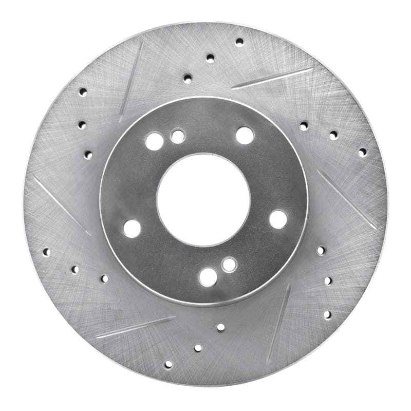 R1 Concepts — R1 89-99 Infiniti I30 Front Left Drilled & Slotted Silver Brake Rotor
R1 Brake Rotor Drill