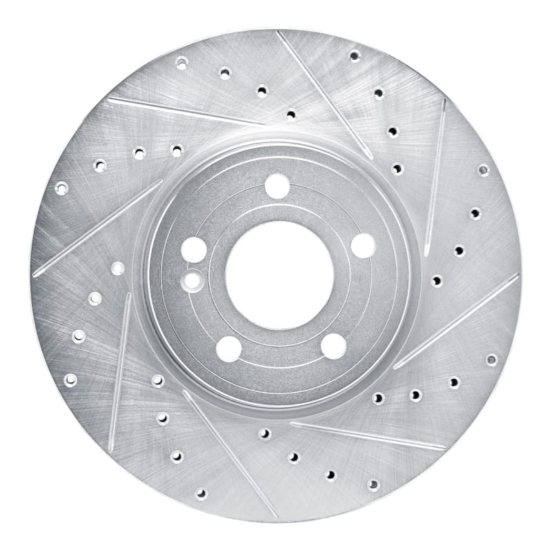 R1 Concepts — R1 19-26 Mercedes-Benz A220 Front Right Drilled & Slotted Silver Brake Rotor
R1 Brake Rotor Drill