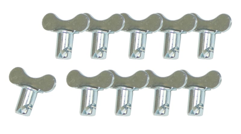 Moroso — Moroso Quick Fastener - Butterfly Head - 5/16in x .400in - Steel - 10 Pack