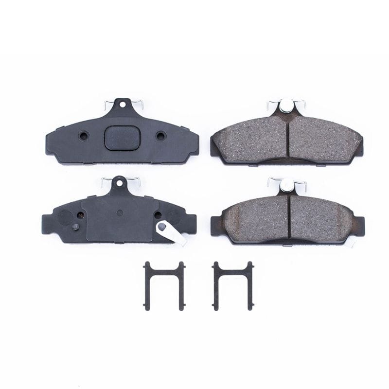 PowerStop — Power Stop 84-87 Chevrolet Corvette Front Z17 Evolution Ceramic Brake Pads w/Hardware
Z17 Brake Pads