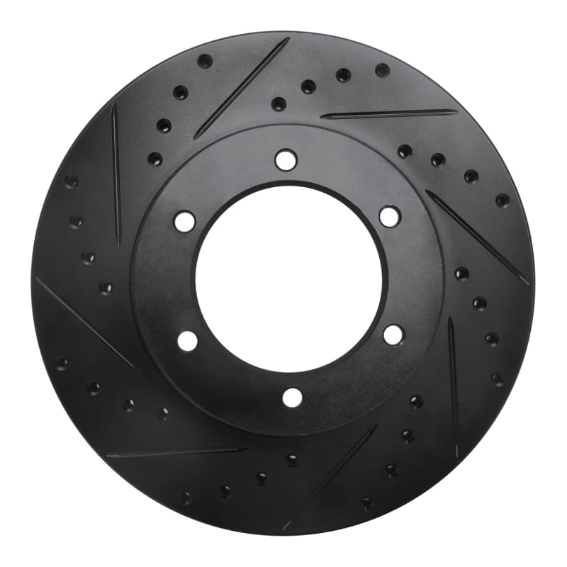 R1 Concepts — R1 91-98 Toyota 4Runner Front Left Drilled & Slotted Black Brake Rotor
R1 Brake Rotor Drill