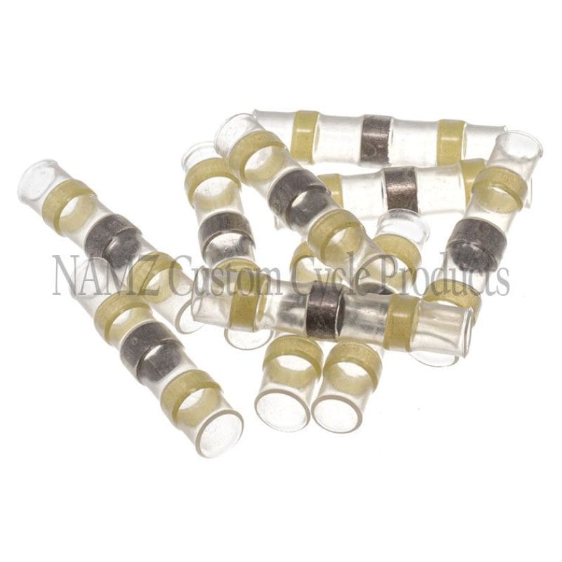 NAMZ — NAMZ Heat Sealable Butt Splice w/Low Temp Solder Terminals 12-10 AWG (10 Pack)