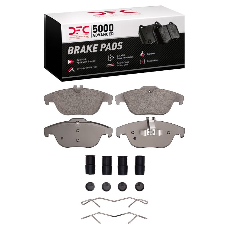 DFC — DFC 10-15 Mercedes-Benz GLK350 Rear 5000 Advanced Low Metallic Brake Pads and Hardware Kit
DFC Brake Pad Set
