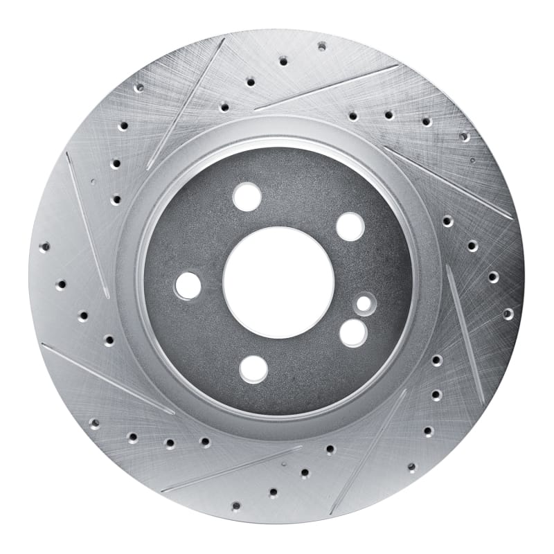 R1 Concepts — R1 20-26 Mercedes-Benz GLS450 Rear Left Drilled & Slotted Silver Brake Rotor
R1 Brake Rotor Drill