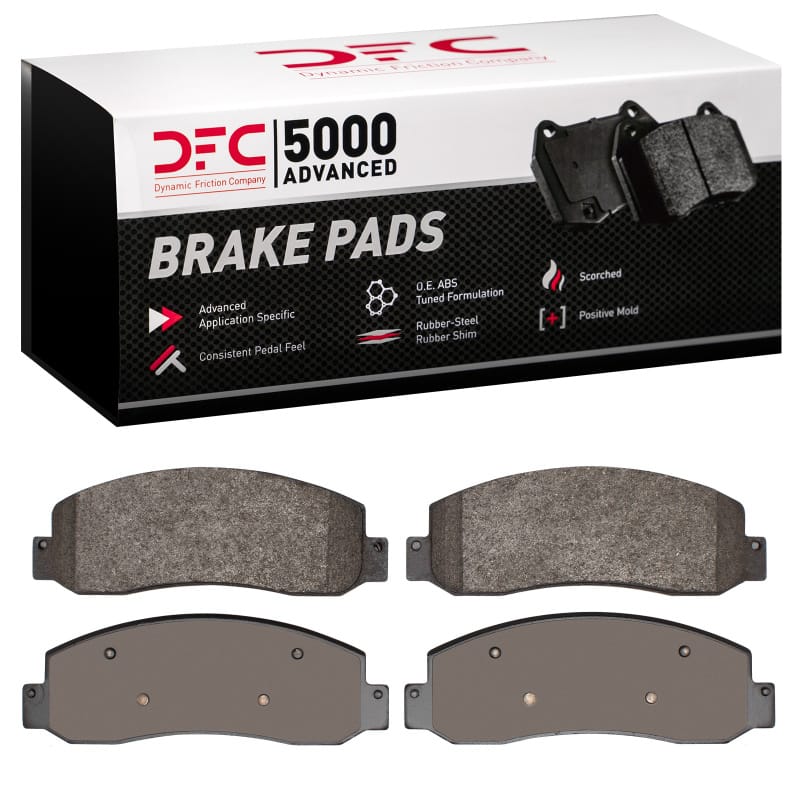DFC — DFC 05-12 Ford F-350 Super Duty 4WD Front 5000 Advanced Semi Metallic Brake Pads
DFC Brake Pad Set