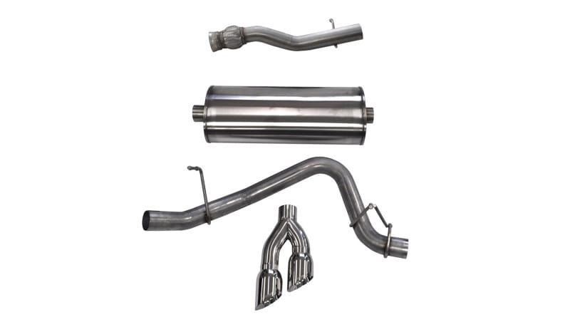CORSA Performance — Corsa 2015-2020 GMC Yukon Denali XL 6.2L V8 3in Cat-Back Single Side Exit Twin 4in Polished Tips
Exhaust