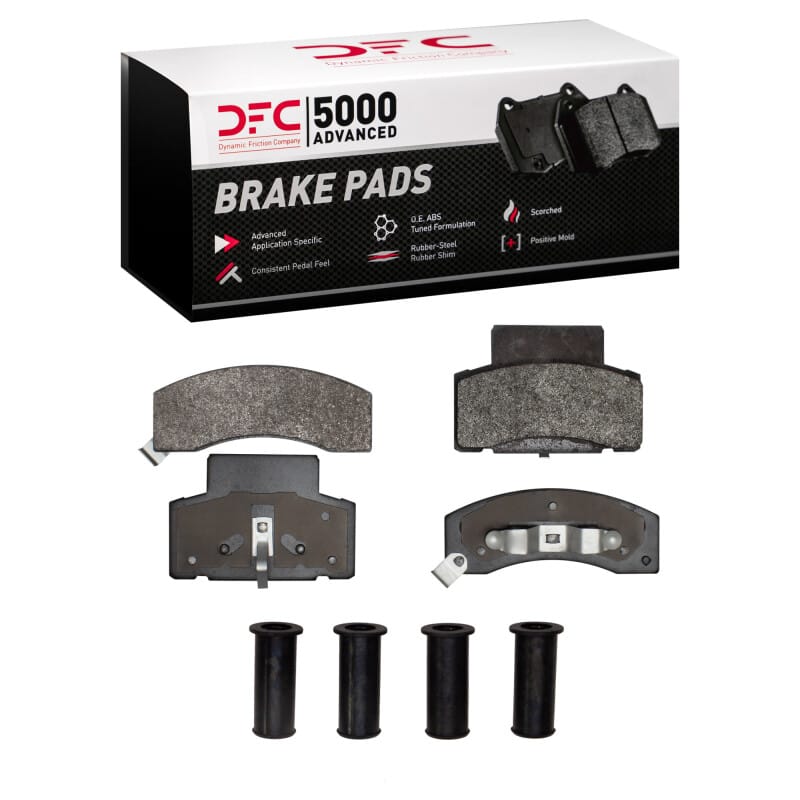 DFC — DFC 90-02 Chevrolet G30 Front 5000 Advanced Semi Metallic Brake Pads and Hardware Kit
DFC Brake Pad Set