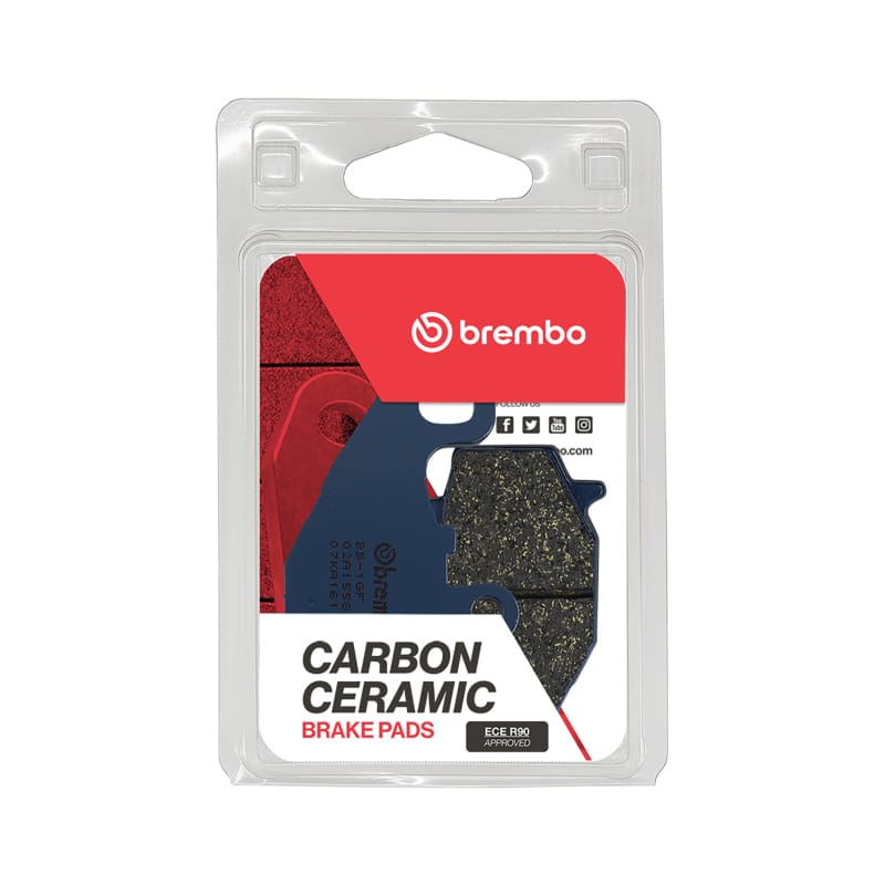 Brembo OE Powersports — Brembo OE Kawasaki ZX6-R Carbon Ceramic Brake Pads - Rear