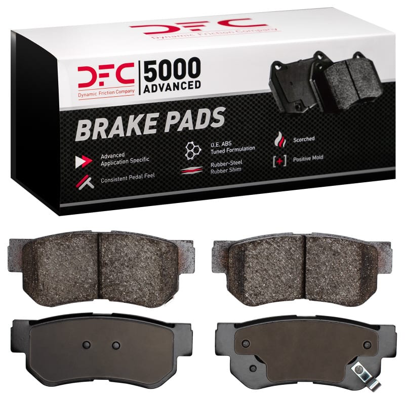 DFC — DFC 99-10 Hyundai Azera Rear 5000 Advanced Ceramic Brake Pads
DFC Brake Pad Set
