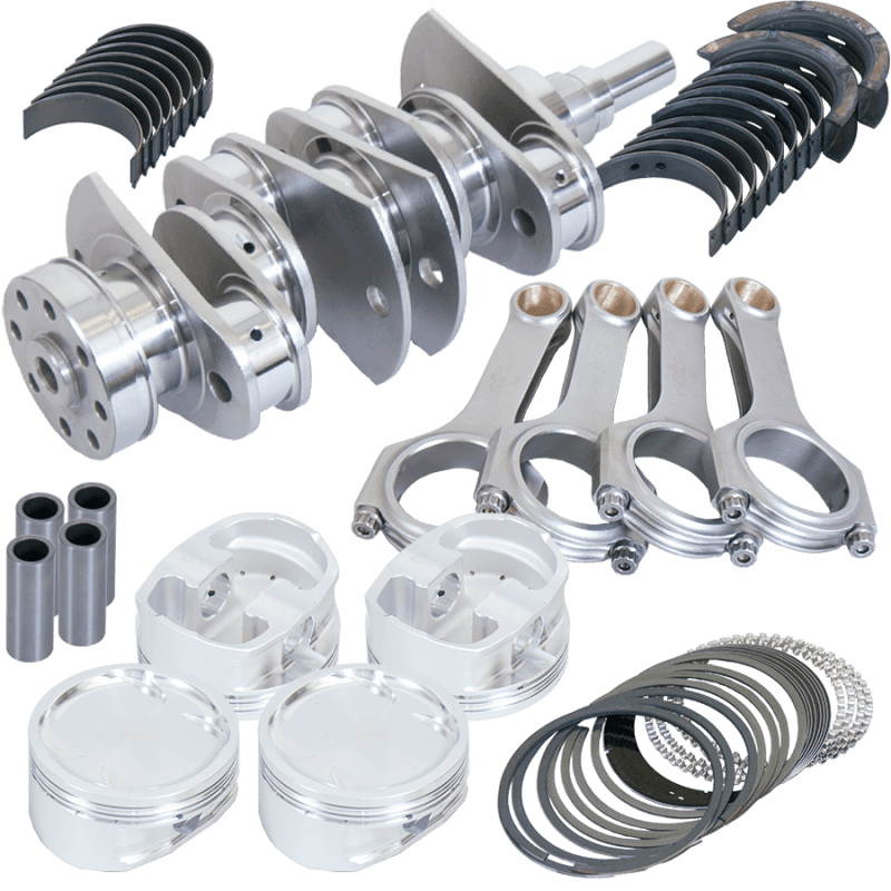 Eagle — Eagle Subaru Ej25 3.268in Billet Crank 5.137in H-Beam -22.1cc 99.5mm Pistons Rotating Assembly
Competition Assembly