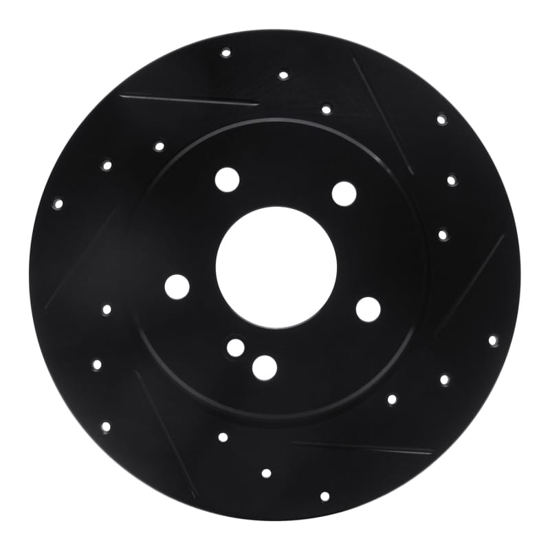 R1 Concepts — R1 94-11 Mercedes-Benz CLK350 Rear Right Drilled & Slotted Black Brake Rotor
R1 Brake Rotor Drill