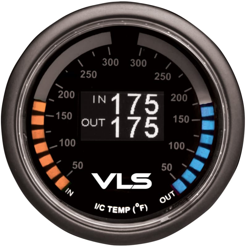 Revel — Revel VLS 52mm 50-300 Deg F Dual Intercooler Temperature Gauge