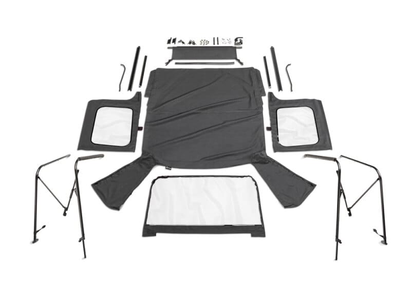 Rampage — Rampage 86-95 Jeep Wrangler CJ7/YJ Complete Top - Black Diamond
Complete Soft Top Kt
Top-Soft