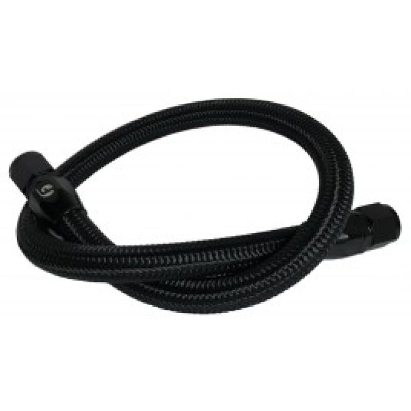 Fleece Performance — Fleece Performance 94-98 Dodge Cummins 39.5in 12 Valve Coolant Bypass Hose (BLK - Braided)
Coolant Bypass Hose