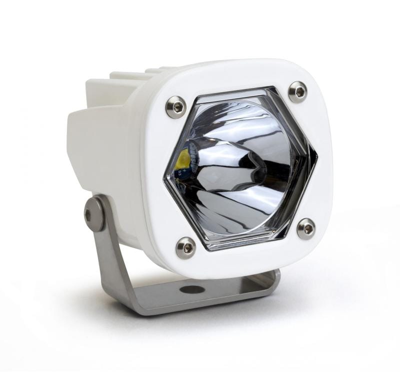 Baja Designs — Baja Designs S1 Spot LED Light w/ Mounting Bracket Single - White