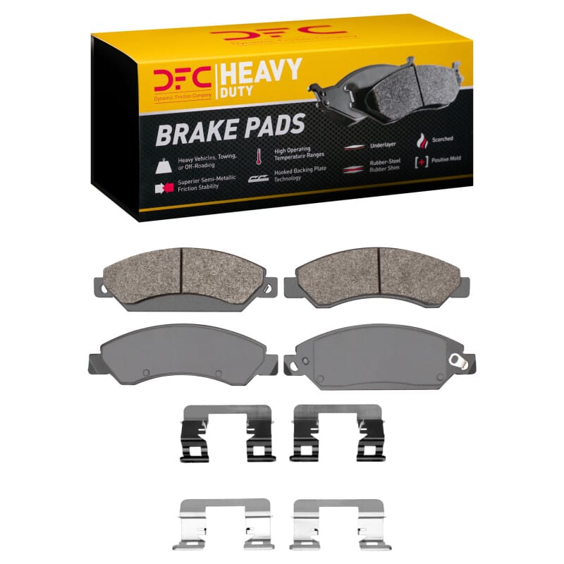 DFC — DFC 05-08 Cadillac Escalade Front Heavy Duty Pads and Hardware Kit
DFC Brake Pad Set