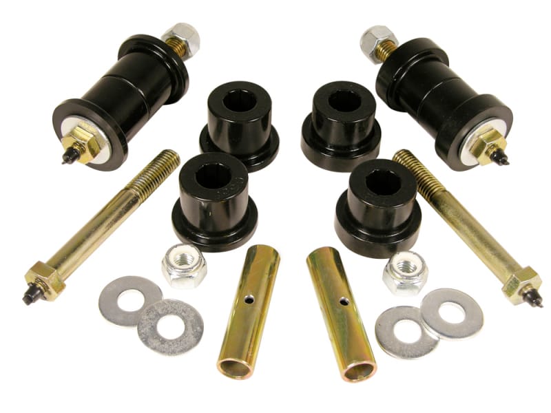 Prothane — Prothane 87-96 Jeep YJ Front & Rear Main Spring Eye Bushings - Black
SPRING/SHACKLE BUSH