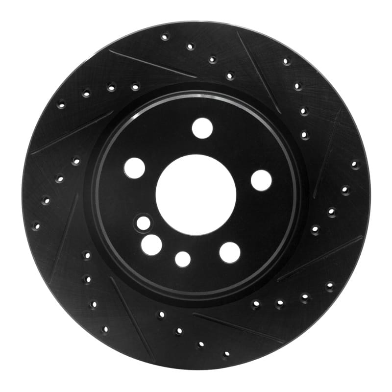 R1 Concepts — R1 92-99 Mercedes-Benz 500SEL Rear Right Drilled & Slotted Black Brake Rotor
R1 Brake Rotor Drill
