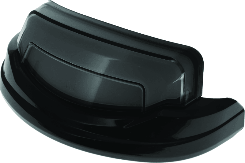 Kuryakyn — Kuryakyn Tracer Rear Fender Tip Light Gloss Black Smoke Lens