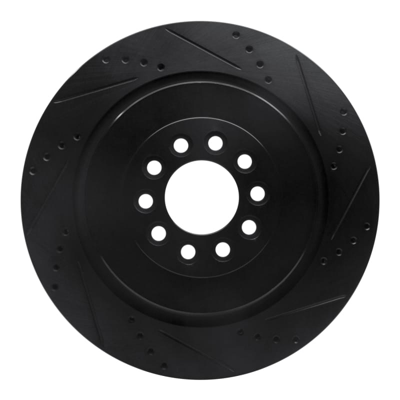 R1 Concepts — R1 03-05 Jaguar S-Type Front Right Drilled & Slotted Black Brake Rotor
R1 Brake Rotor Drill