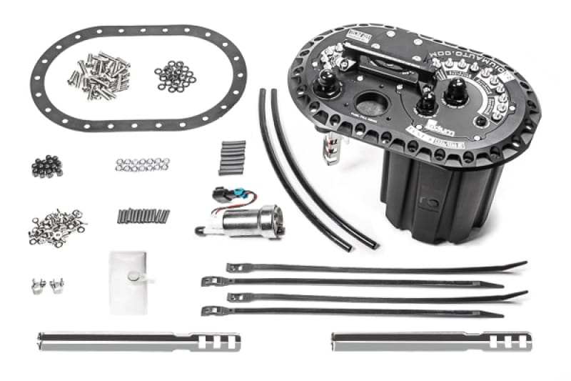 Radium Engineering — Radium Engineering FCST-X 2 Surge Tank Pumps And 1 Lift Pump Included (Walbro F90000274)