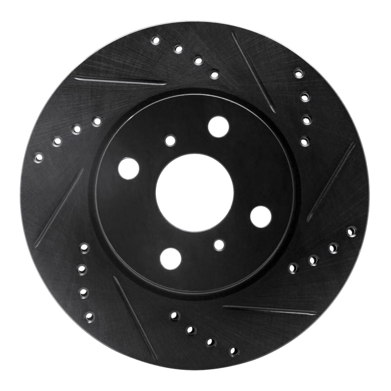 R1 Concepts — R1 12-15 Scion IQ Front Right Drilled & Slotted Black Brake Rotor
R1 Brake Rotor Drill