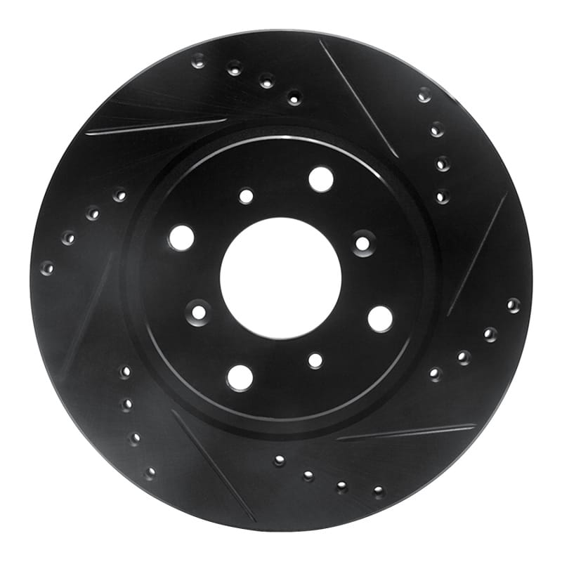 R1 Concepts — R1 87-90 Acura Legend Front Right Drilled & Slotted Black Brake Rotor
R1 Brake Rotor Drill