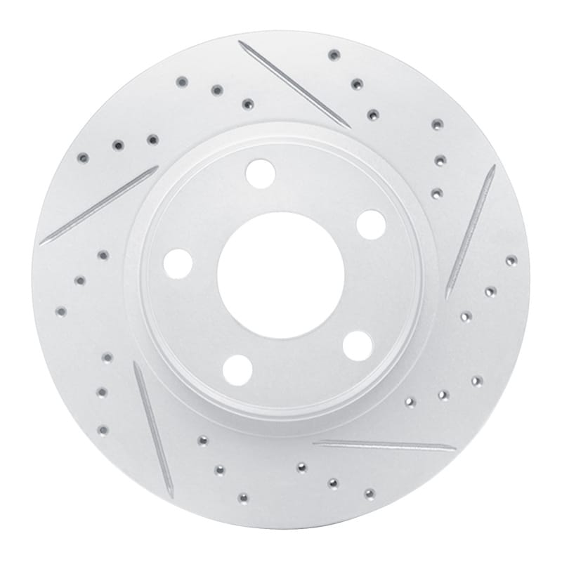 R1 Concepts — R1 97-08 Audi S8 Front Right/Rear Right Drilled & Slotted Geo-Carbon Rotor