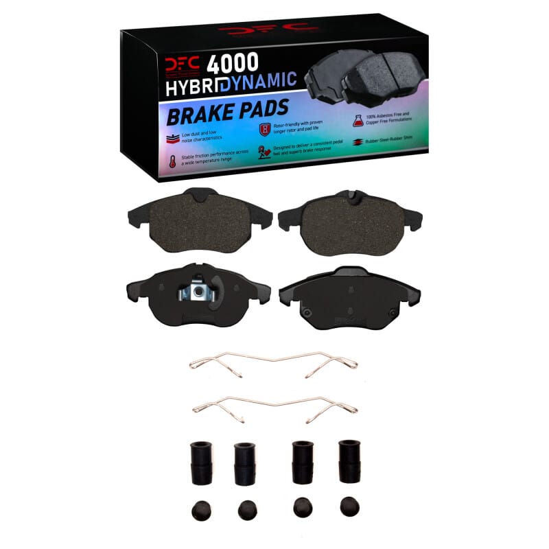DFC — DFC 03-11 Cadillac BLS (Mexico) Front 4000 HybriDynamic Brake Pads and Hardware Kit
DFC Brake Pad Set