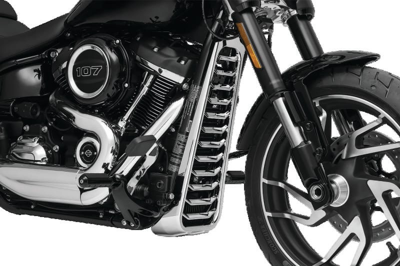 Kuryakyn — Kuryakyn Precision Chin Spoiler M8 Softail Models, Chrome