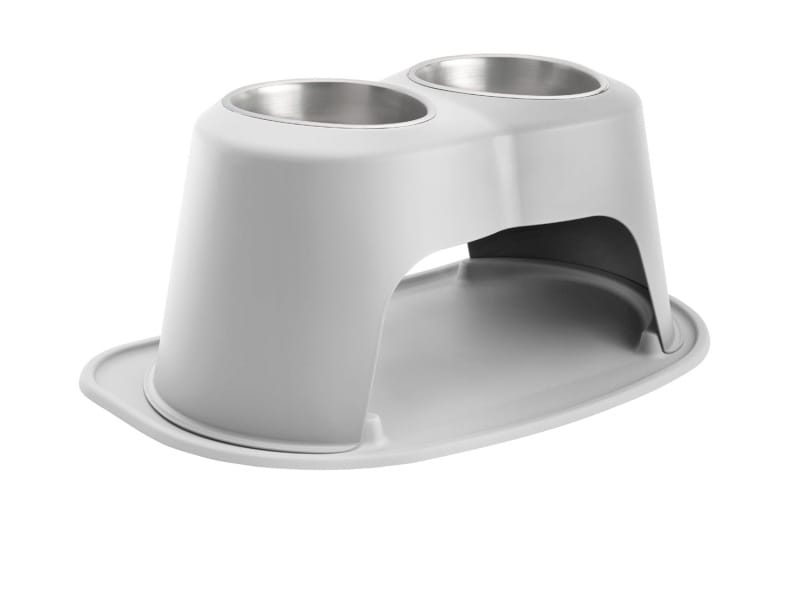 WeatherTech — WeatherTech Pet Feeding System Double High 64oz 12in. Stainless Bowl - Light Grey
Dog Bowl