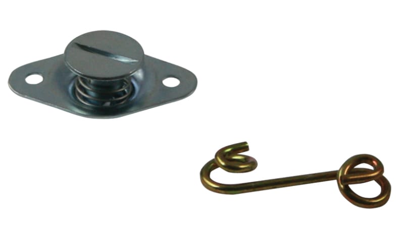Moroso — Moroso Quick Fastener - Self Ejecting - 5/16in x .400in - Steel - 10 Pack