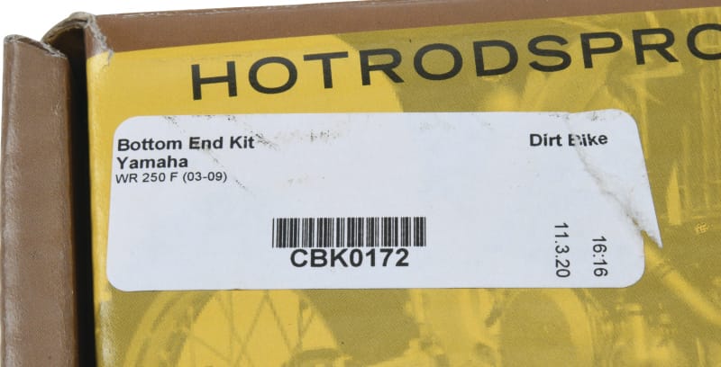 Hot Rods — Hot Rods 03-09 Yamaha WR 250 F 250cc Bottom End Kit