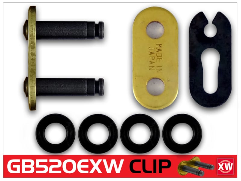 RK Chain — RK Chain GB520EXW Clip Link - Gold