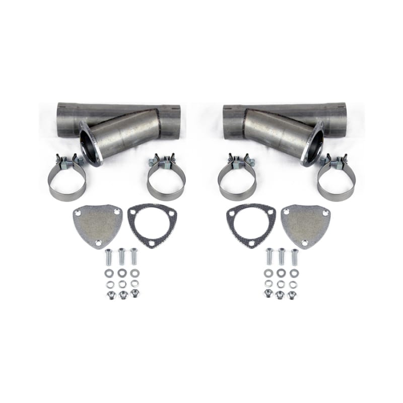 Granatelli Motor Sports — Granatelli 2.25in Aluminized Mild Steel Manual Dual Exhaust Cutout w/Slip Fit & Band Clamps
Exhaust Cut-Out