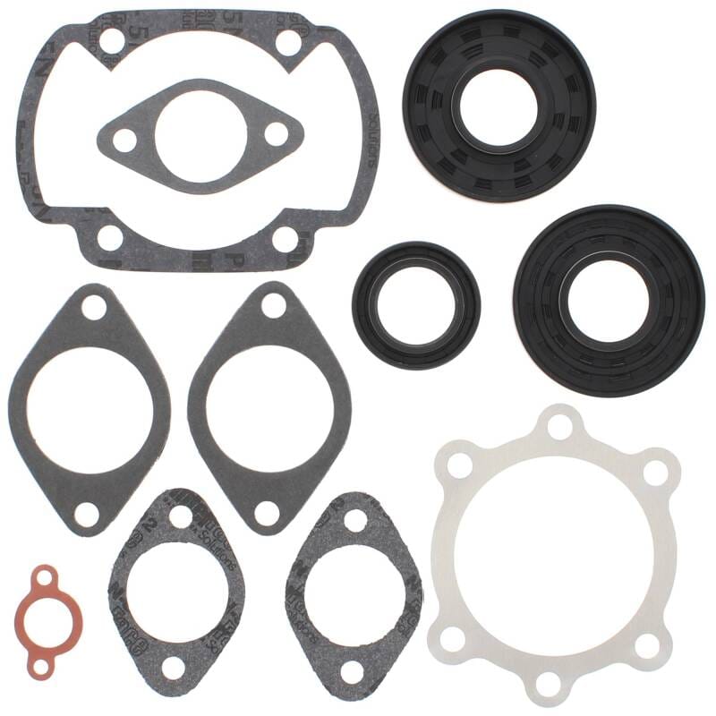 Vertex Pistons — Vertex Gaskets 74-77 Yamaha 300 SM 74/GS 76-7 Complete Gasket Kit w/ Oil Seals