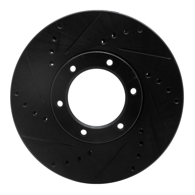 R1 Concepts — R1 89-93 Toyota Pickup Front Left Drilled & Slotted Black Brake Rotor
R1 Brake Rotor Drill