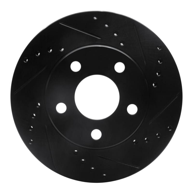 R1 Concepts — R1 1990-1997 Buick LeSabre Front Right Drilled & Slotted Black Brake Rotor
R1 Brake Rotor Drill