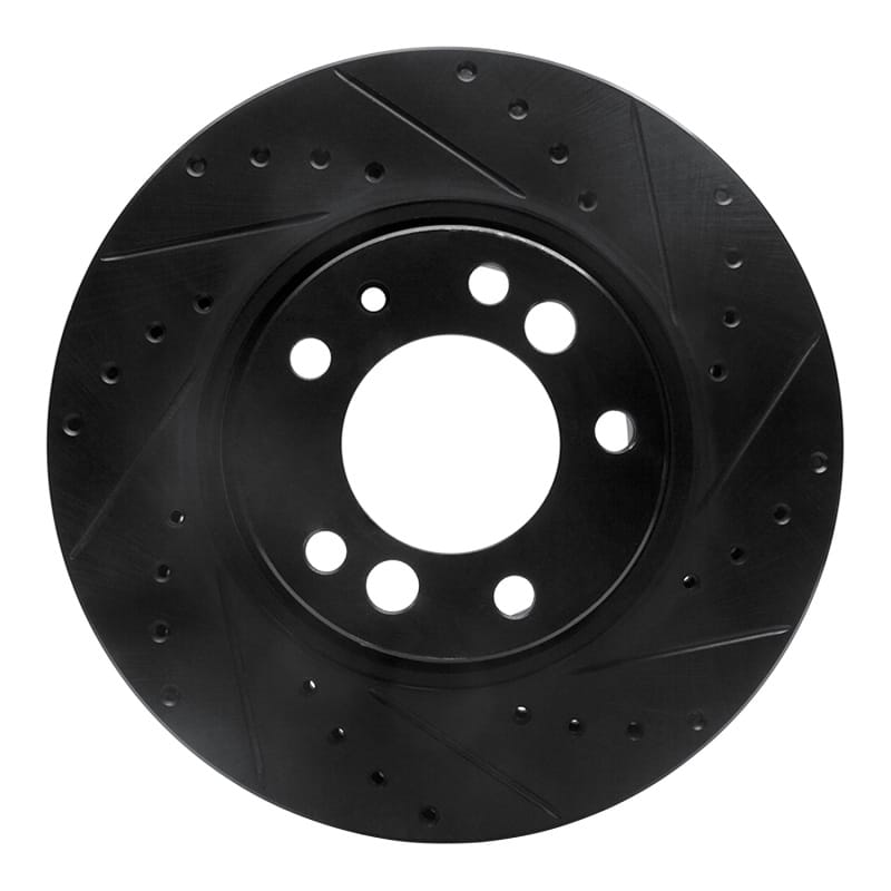R1 Concepts — R1 91-93 BMW M5 Front Right Drilled & Slotted Black Brake Rotor
R1 Brake Rotor Drill